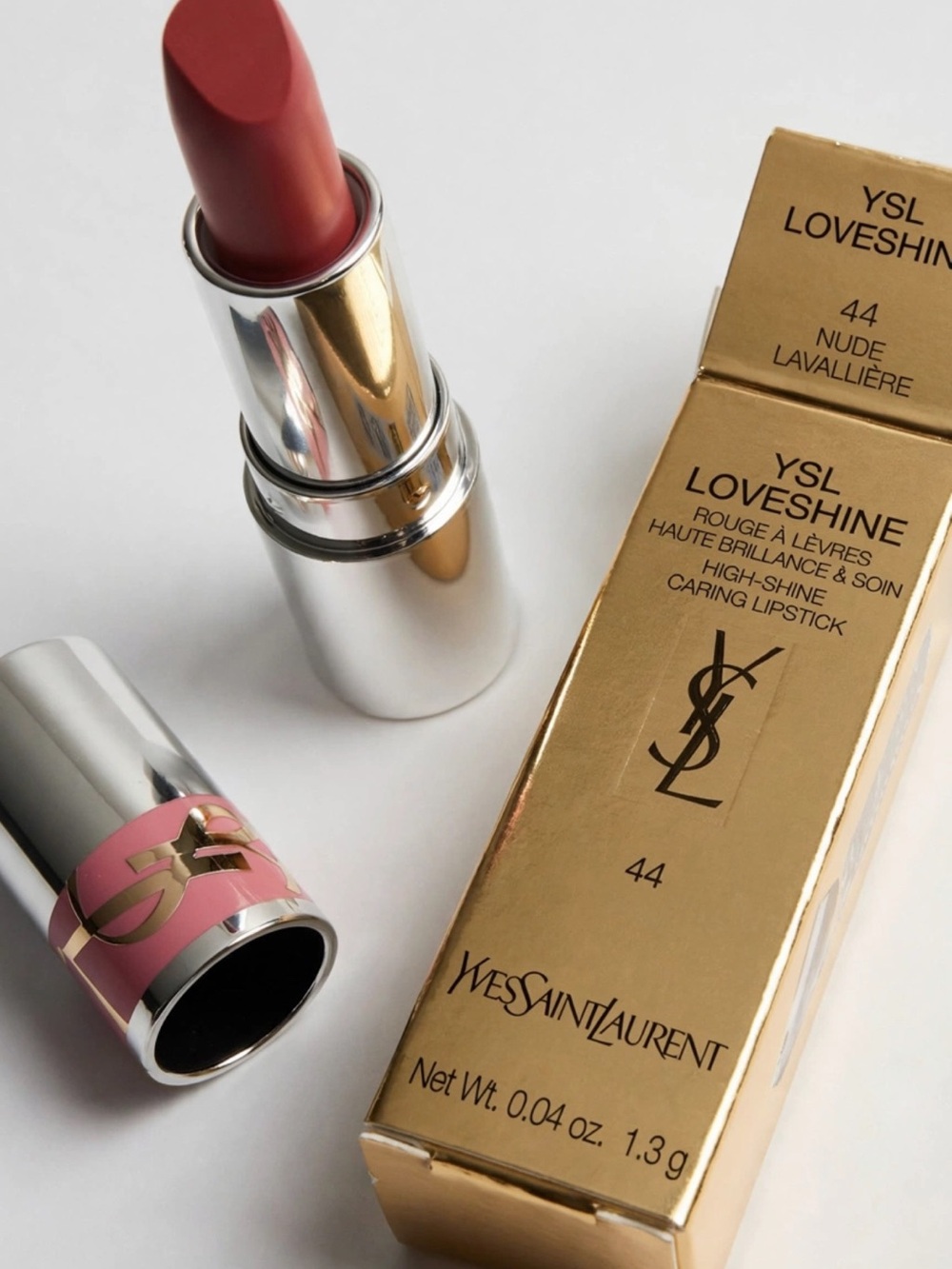 Yves Saint Laurent Loveshine Lipstick — Nude Pink-Beige (44)